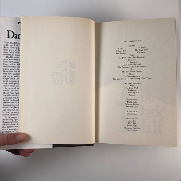 2/$30 -  The Dark Half by Stephen King - Picture 10 of 15